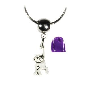 Dave The Bunny Monkey Cartoonish Necklace